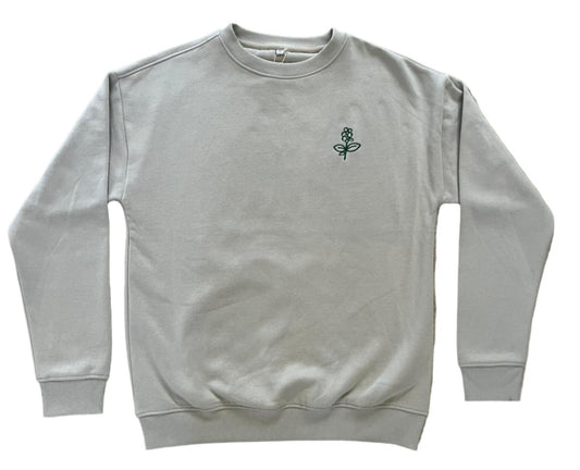 Kicks & Coffee Crewneck Sand